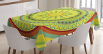 Wild West Mandala Pattern Printed Tablecloth Home Decor