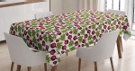 Whole And Half Beetroot Printed Tablecloth Home Decor