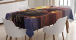 Barbarian Warrior Pattern Printed Tablecloth Home Decor