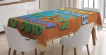 You Can Learn To Surf Printed Tablecloth Home Decor