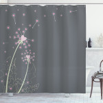 Hearts Pastel Love Shower Curtain