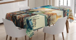 Venice Masks Canals Printed Tablecloth Home Decor