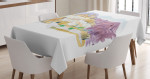 Desert City Art Printed Tablecloth Home Decor
