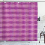 Oriental Pink And Purple Shower Curtain