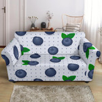 Cute Blueberry Tiny Pokka Dot Pattern Sofa Cover