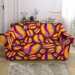 Beautiful Coffee Bean Pattern Lovely Design Sofa Cover