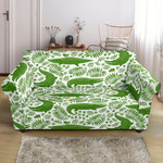 Pretty Crocodile Pattern Beautiful Design Sofa Cover