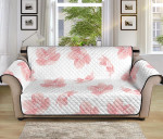 Elegant Pink Sakura Cherry Blossom Sofa Couch Protector Cover