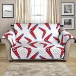 Attractive Boomerang Aboriginal Pattern Sofa Couch Protector Cover