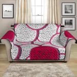 Cute Sliced Dragon Fruit Pattern Sofa Couch Protector Cover