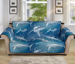 Nice Design Shark Hand Drawn Sofa Couch Protector Cover