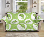 Chameleon Lizard Circle Design Sofa Couch Protector Cover