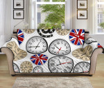 Fashionable Wall Clock Uk Design Sofa Couch Protector Cover