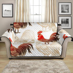 Nice Rooster Chicken Pattern Sofa Couch Protector Cover