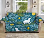 Polar Bear Scorching Cold Of Arctic Design Sofa Couch Protector Cover