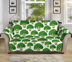Fresh Vegetable Broccoli Design Sofa Couch Protector Cover