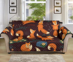 Into The Wildness Fox Sofa Couch Protector Cover