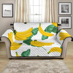 Cute Banana And Leaf Pattern Sofa Couch Protector Cover