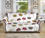 Sofa Couch Protector Cover Time Of Autumn Ginkgo Leaves