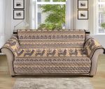 Llama Design Sofa Couch Protector Cover Ethnic Motifs