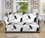 Crow Sky In Winter Design Sofa Couch Protector Cover
