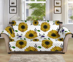 Sunflower Glowing Your Beauty Sofa Couch Protector Cover