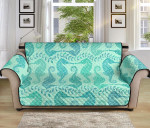 Aquatic Creature Seahorse Design Sofa Couch Protector Cover
