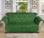 Green Design Crocodile Skin Sofa Couch Protector Cover