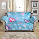 Dreamy World Cute Mermaid Pattern Sofa Couch Protector Cover
