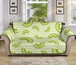 Sliced Kiwi Pattern Striped Design Sofa Couch Protector Cover