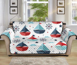 Life On Water Sofa Couch Protector Cover Cute Color Paper Sailboat