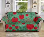 Green Theme Tomato Design Sofa Couch Protector Cover