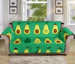 Nice Avocado On Forest Green Design Sofa Couch Protector Cover