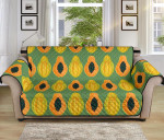 Drab Color Style Papaya Design Sofa Couch Protector Cover