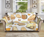 The Love Of Cheese Design Sofa Couch Protector Cover