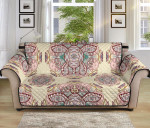 Enticing Sea Turtle Tribal Design Sofa Couch Protector Cover