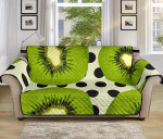 Pretty Kiwi Black Dot Background Sofa Couch Protector Cover