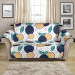 Lovely Passion Fruit Pattern White Sofa Couch Protector Cover