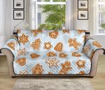 Ideal Christmas Gingerbread Cookie Design Sofa Couch Protector Cover