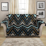 Hysterical Zigzag Chevron African Afro Dashiki Adinkra Kente Sofa Couch Protector Cover