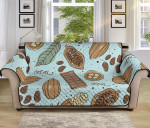 Light Sky Blue Cocoa Design Sofa Couch Protector Cover