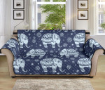 Beautiful Elephant Tribal Sofa Couch Protector Cover