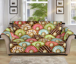 Into Kingdom Of Donuts Design Sofa Couch Protector Cover