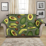 Half Of Avocado Leaves Cartoon Pattern Sofa Couch Protector Cover