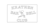 Bar Bell Club Custom Name Design Cut Metal Sign