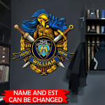 Custom Name And Est New York City Police Department Cut Metal Sign
