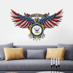 Impressive Design United States Navy Proudly Served Cut Metal Sign