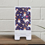 Cute Dogs Birds And Fish Into The Bright Spacesuits Phone Holder