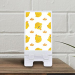 Cute Little Yellow Chicken With Flat Style Phone Holder