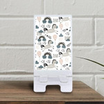 Cute Horses In The Sky And Rainbow Phone Holder